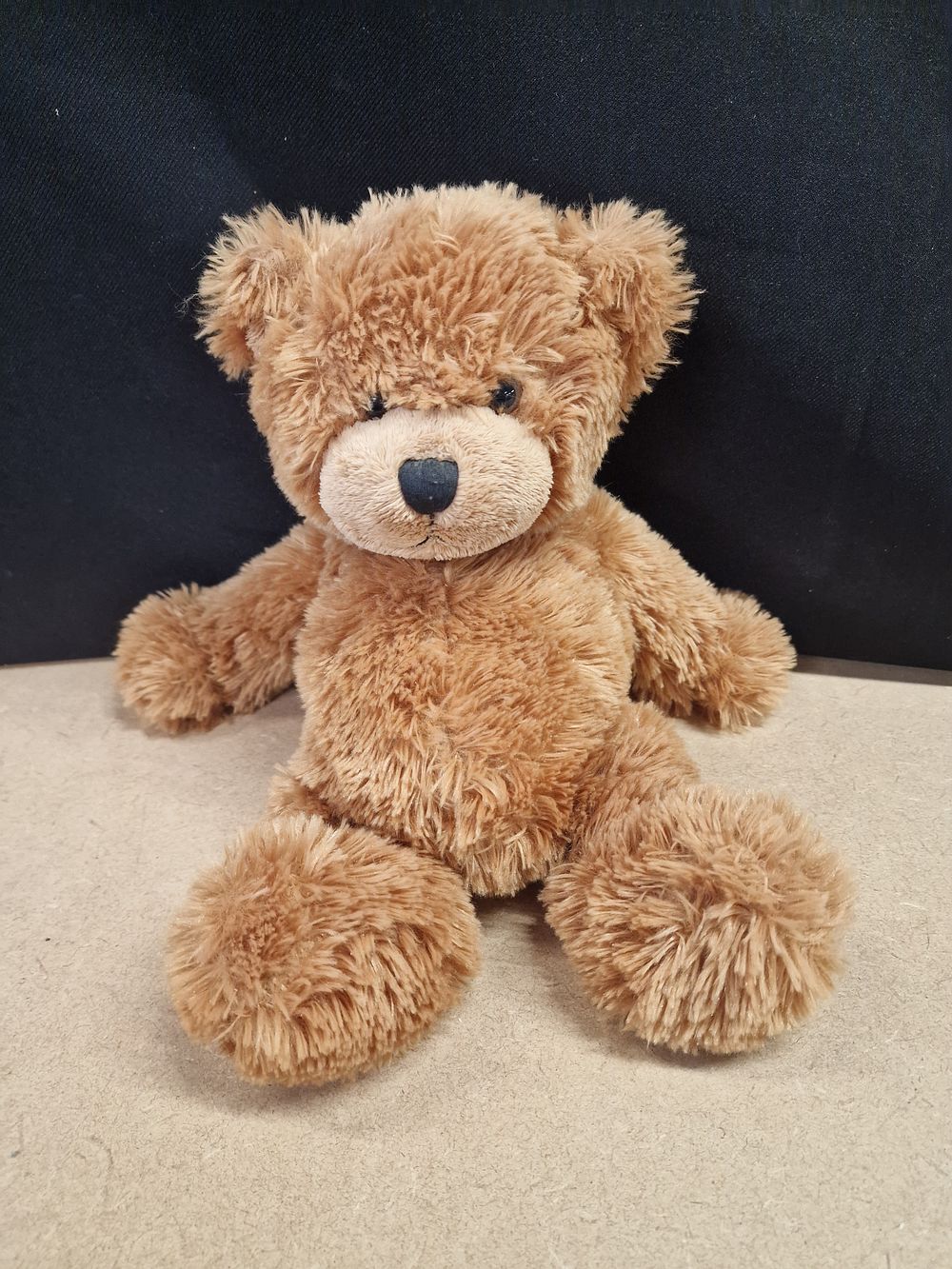 Lot 361: Brown Shaggy Plush Teddy Bear with Cream Muzzle