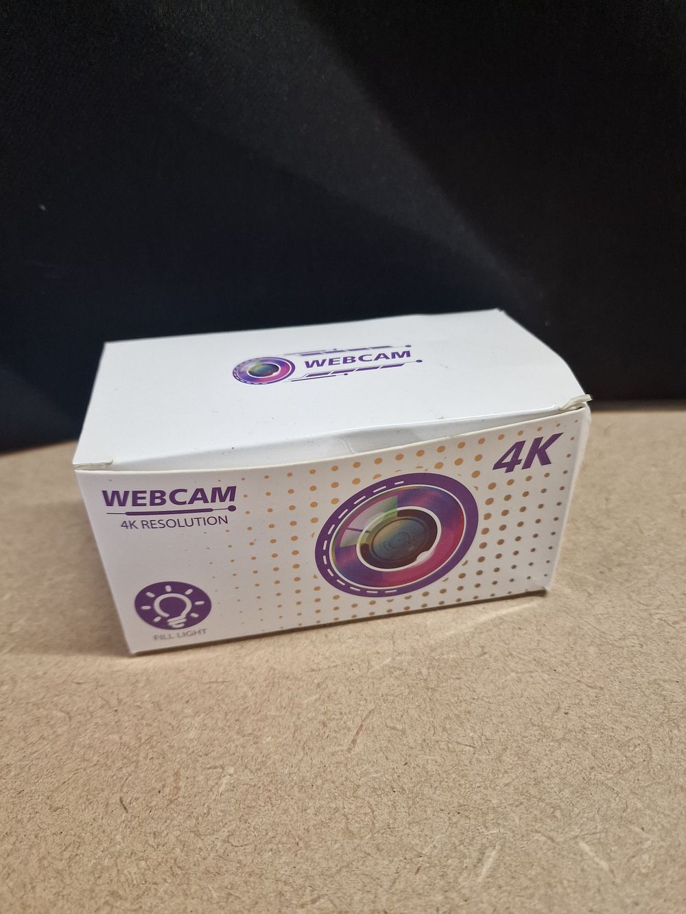 Lot 368: 4K Resolution Webcam with Integrated Fill Light