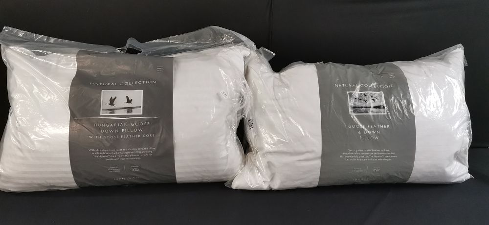 Lot 196: Two John Lewis & Partners Natural Collection Pillows