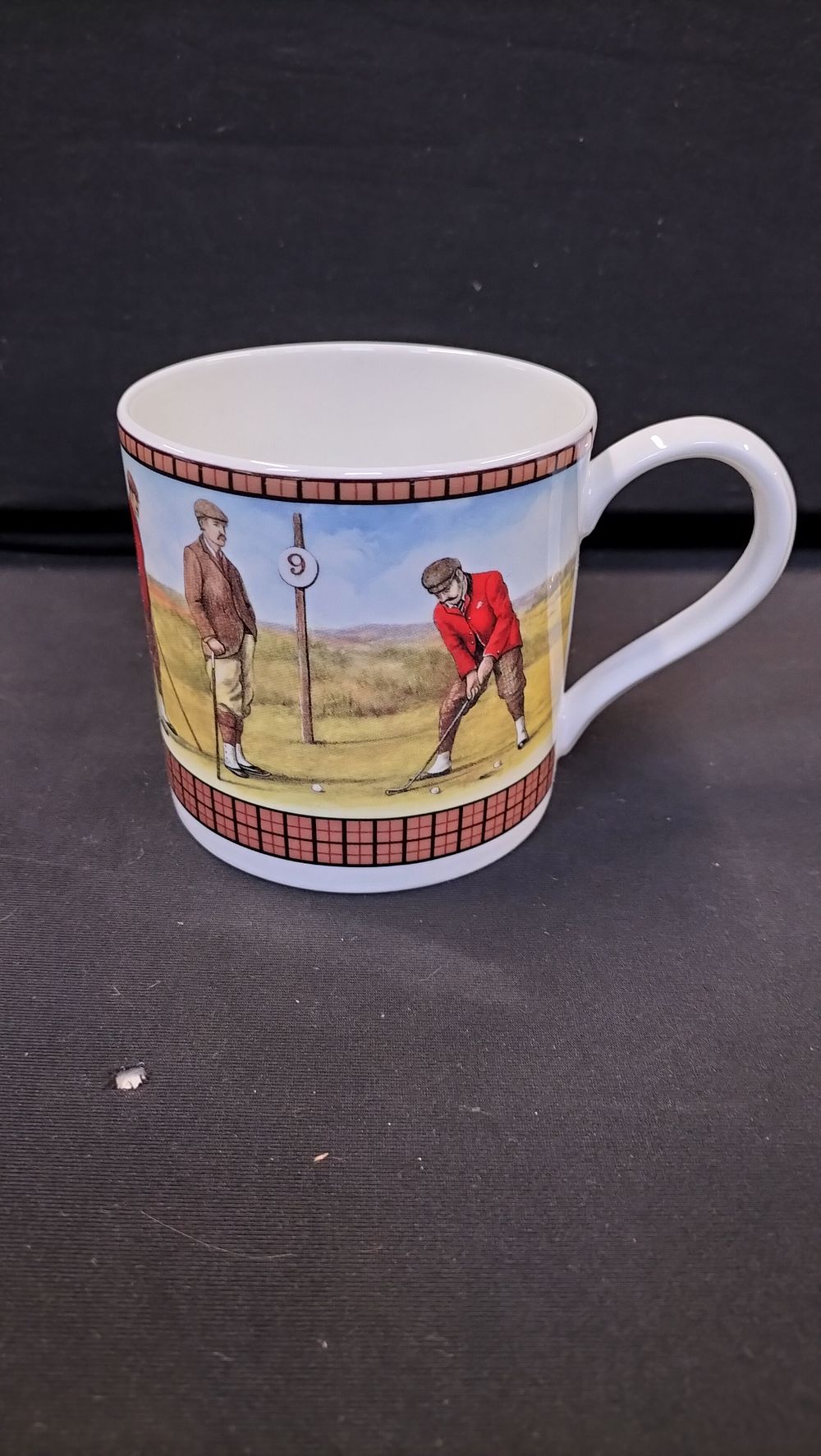 Lot 205: Wedgwood Golf Bone China Mug with Original Box
