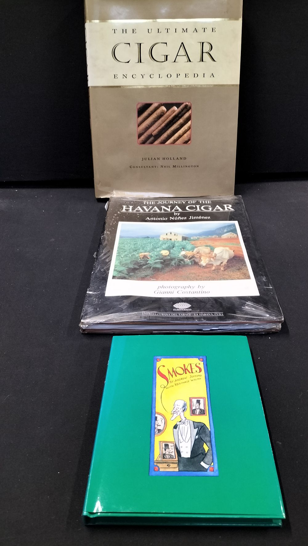 Lot 226: Three books regarding cigars and smoking