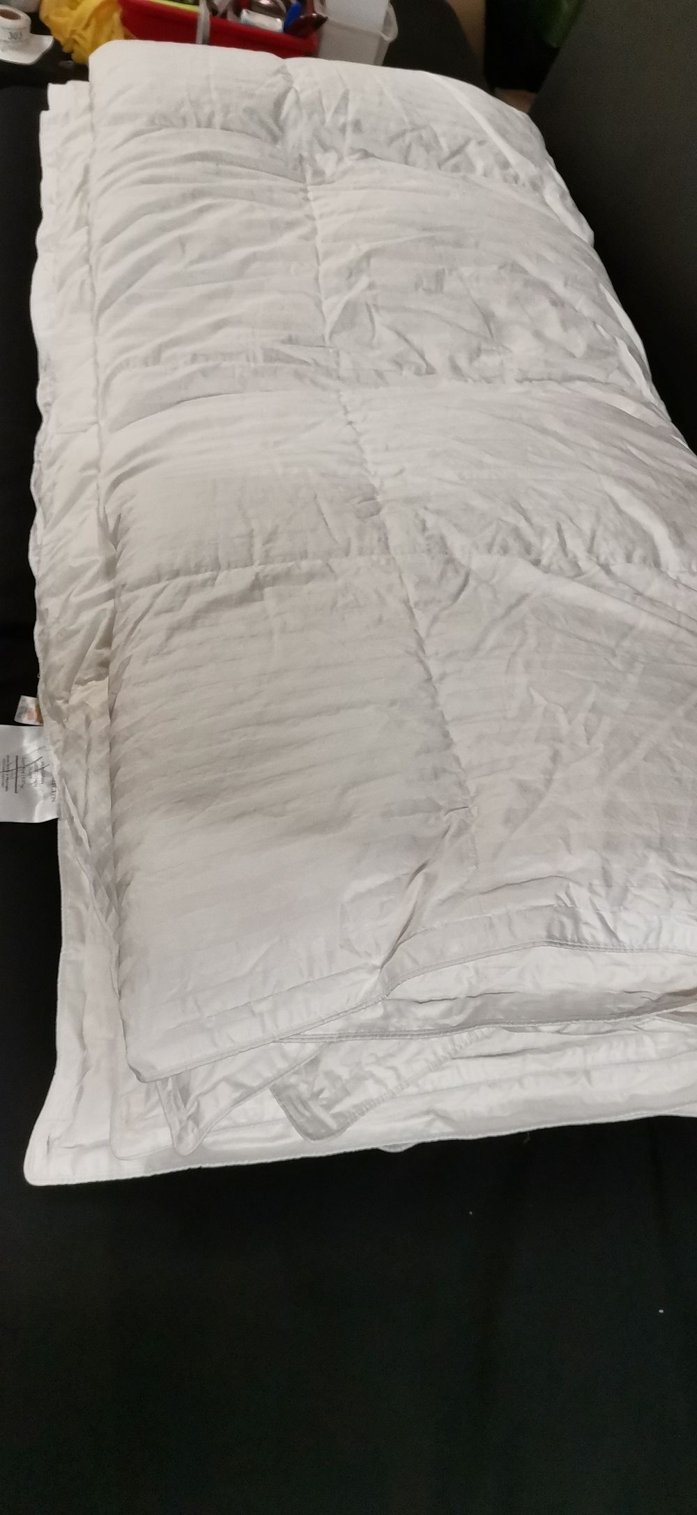 Lot 303: John Lewis Super King Hungarian Goose Down 9.0 Tog Duvet