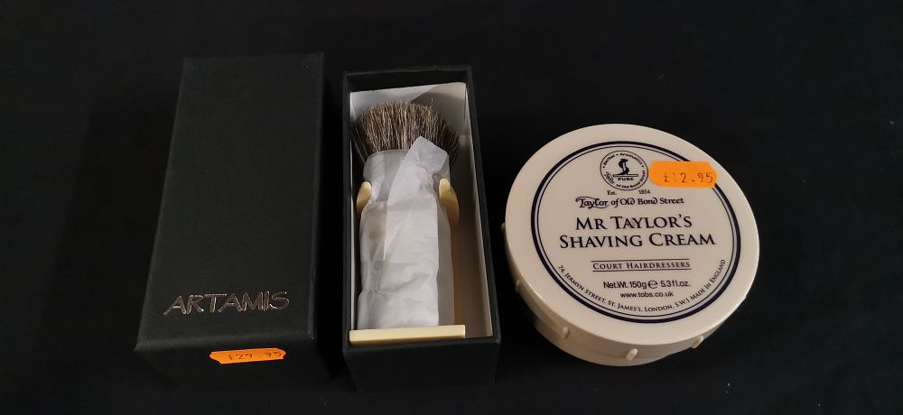 Lot 316: Two Artamis and Taylor of Old Bond Street Grooming Items. RRP £45