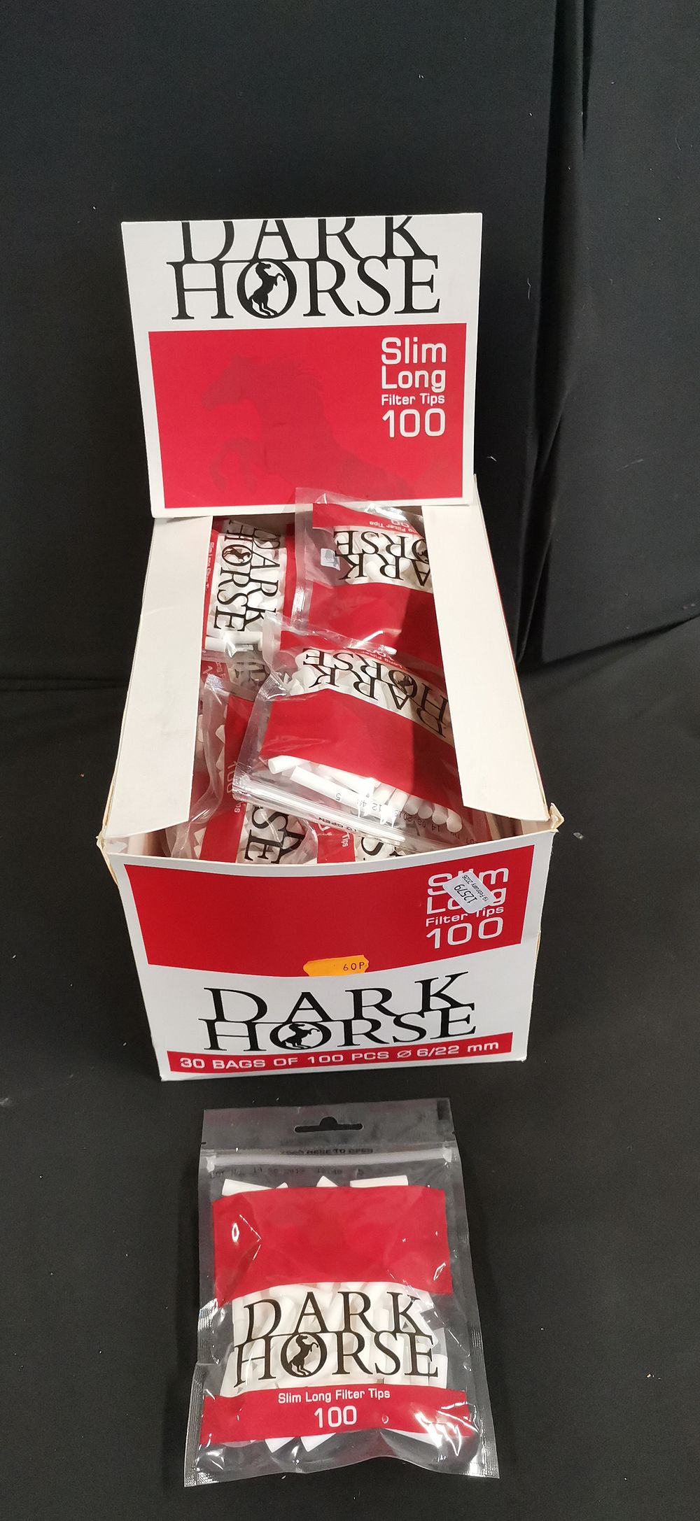 Lot 341: A Collection of Dark Horse Slim Long Filter Tips