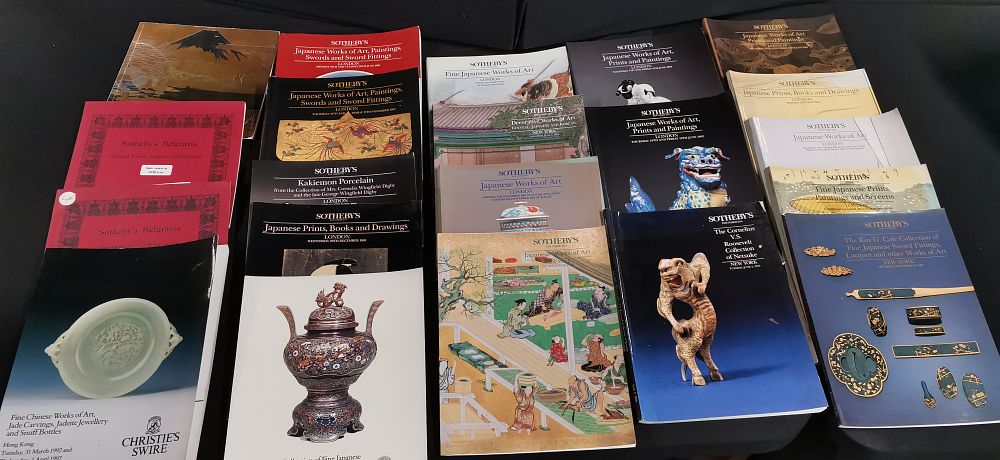 Lot 349: A Collection of Sotheby's and Christie's Asian Art Catalogues