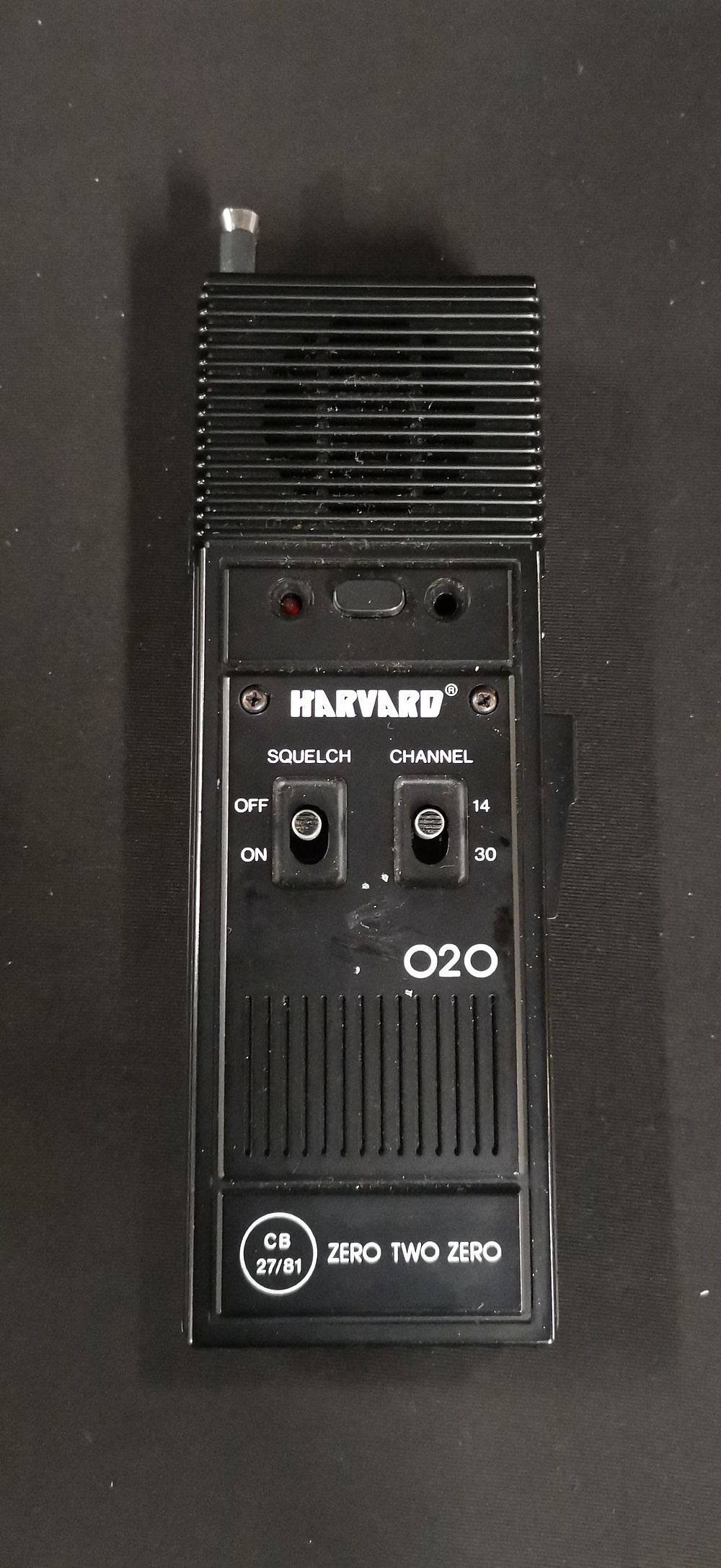 Lot 255: Harvard Model H-2 Zero Two Zero Handheld CB Radio