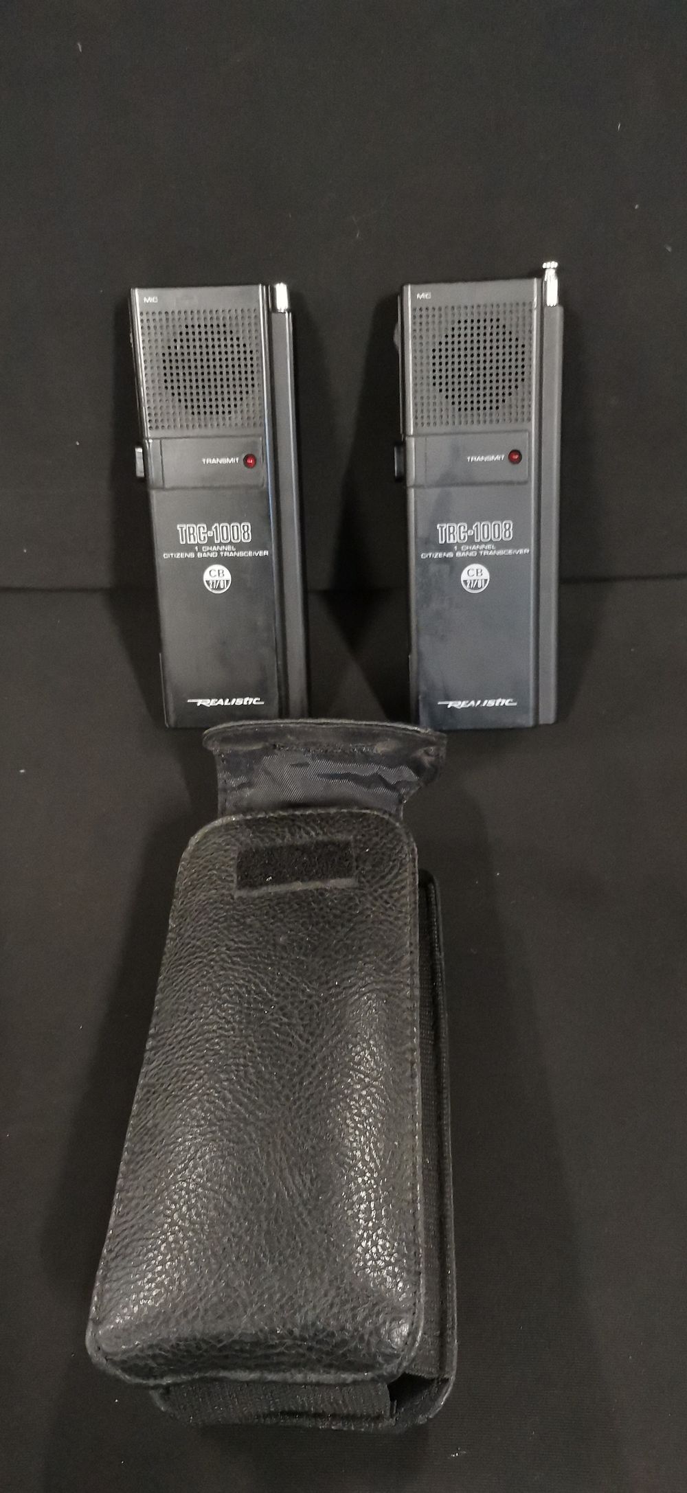 Lot 257: A Pair of Realistic TRC-1008 Citizens Band Transceivers