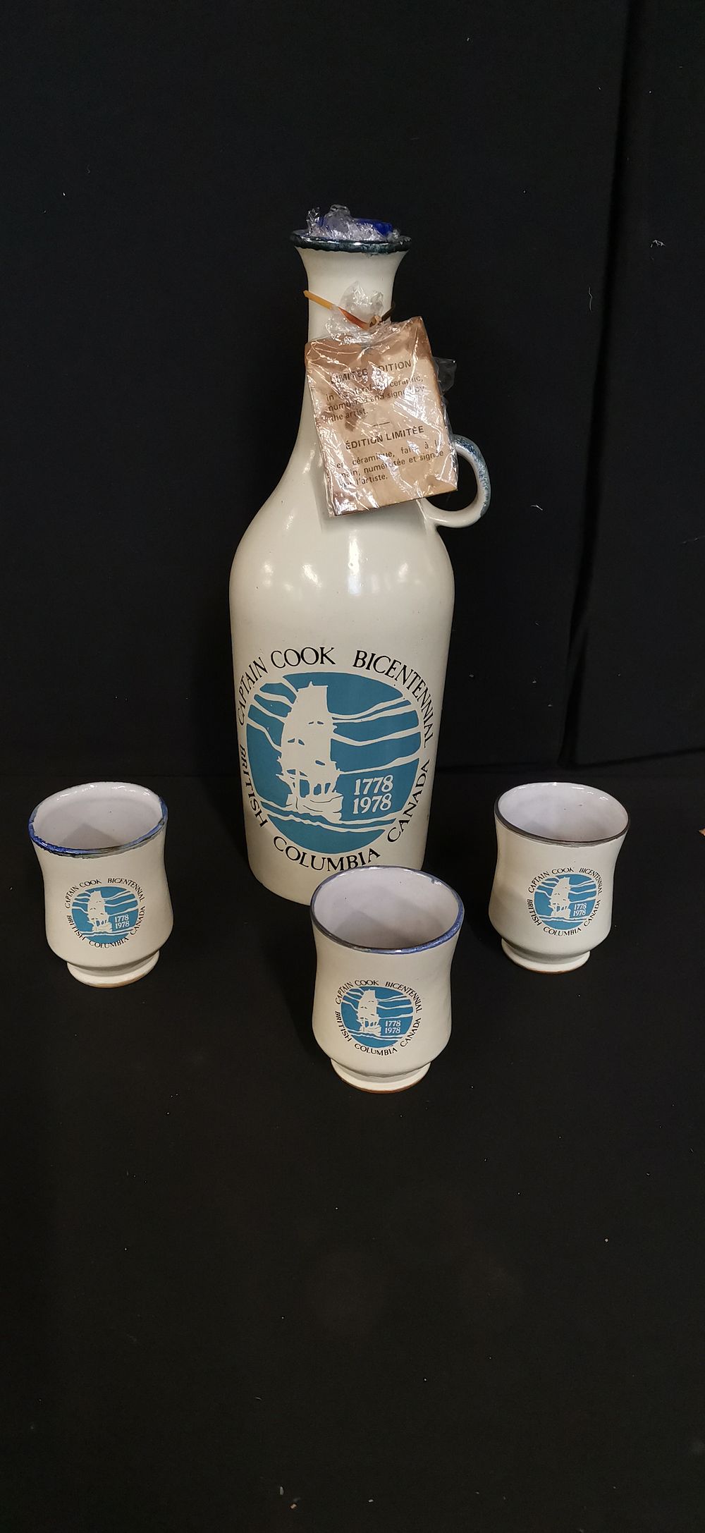 Lot 284: A Collection of Captain Cook Bicentennial British Columbia Ceramic Items