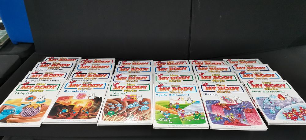 Lot 297: A Collection of How My Body Works Educational Books