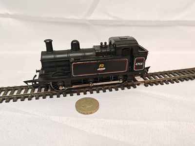 Tri-ang Hornby R52 OO Gauge 0-6-0 Jinty Class 3F Tank Locomotive in British Railways Livery, c.1960s