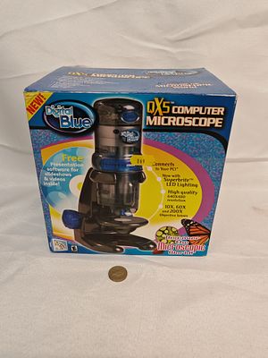 Digital Blue, QX5 Computer Microscope, Early 21st Century. A Digital Blue QX5 computer 
