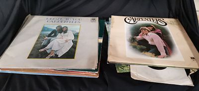 Eleven The Carpenters vinyl records including Close to You. Eleven vinyl LP records featuring 