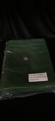 10 Catering Clobber Green Chefs Waist Aprons. A pack of 10 green chef's waist aprons by Catering 