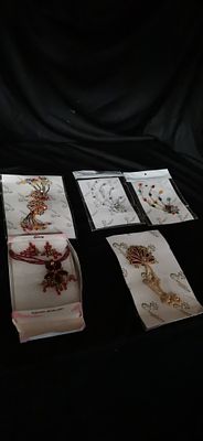 A Collection of Fashion Jewellery and Hair Ornaments. A collection of multi-coloured 