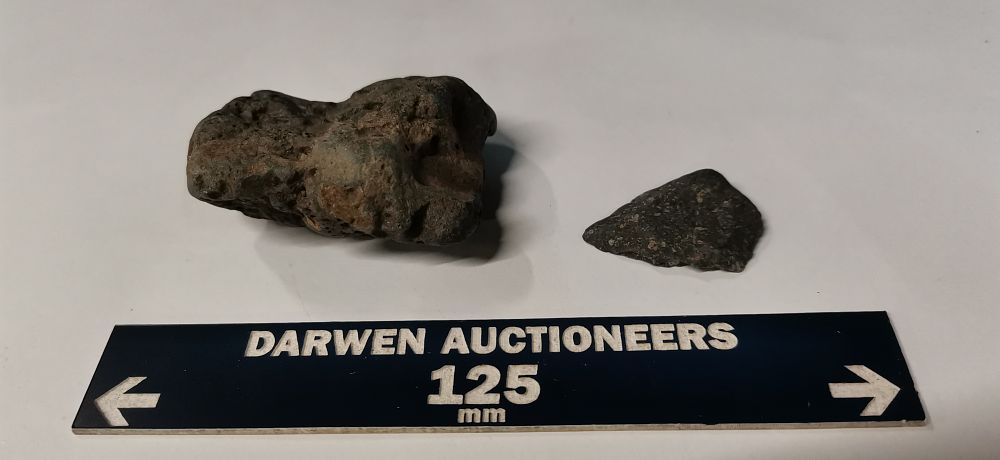 Lot 355: Two Magnetic Rock Specimens
