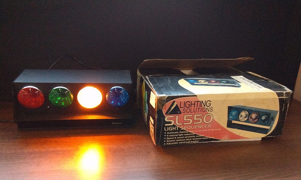 Lot 369: Lighting Solutions SL550 4 Light Sequencer. Tested for Power