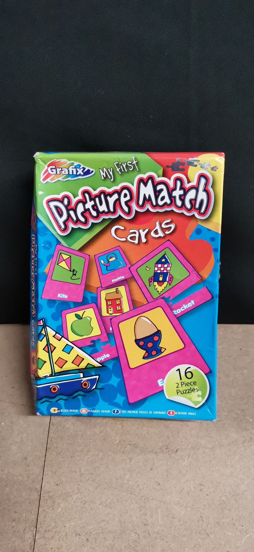 Lot 441: Grafix My First Picture Match Cards Matching Game