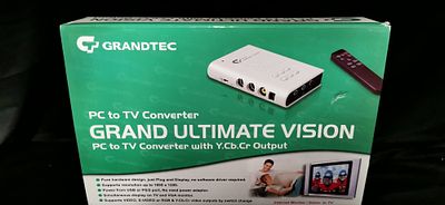 Grandtec Grand Ultimate Vision PC to TV Converter Kit. A collection of Grandtec Grand Ultimate 