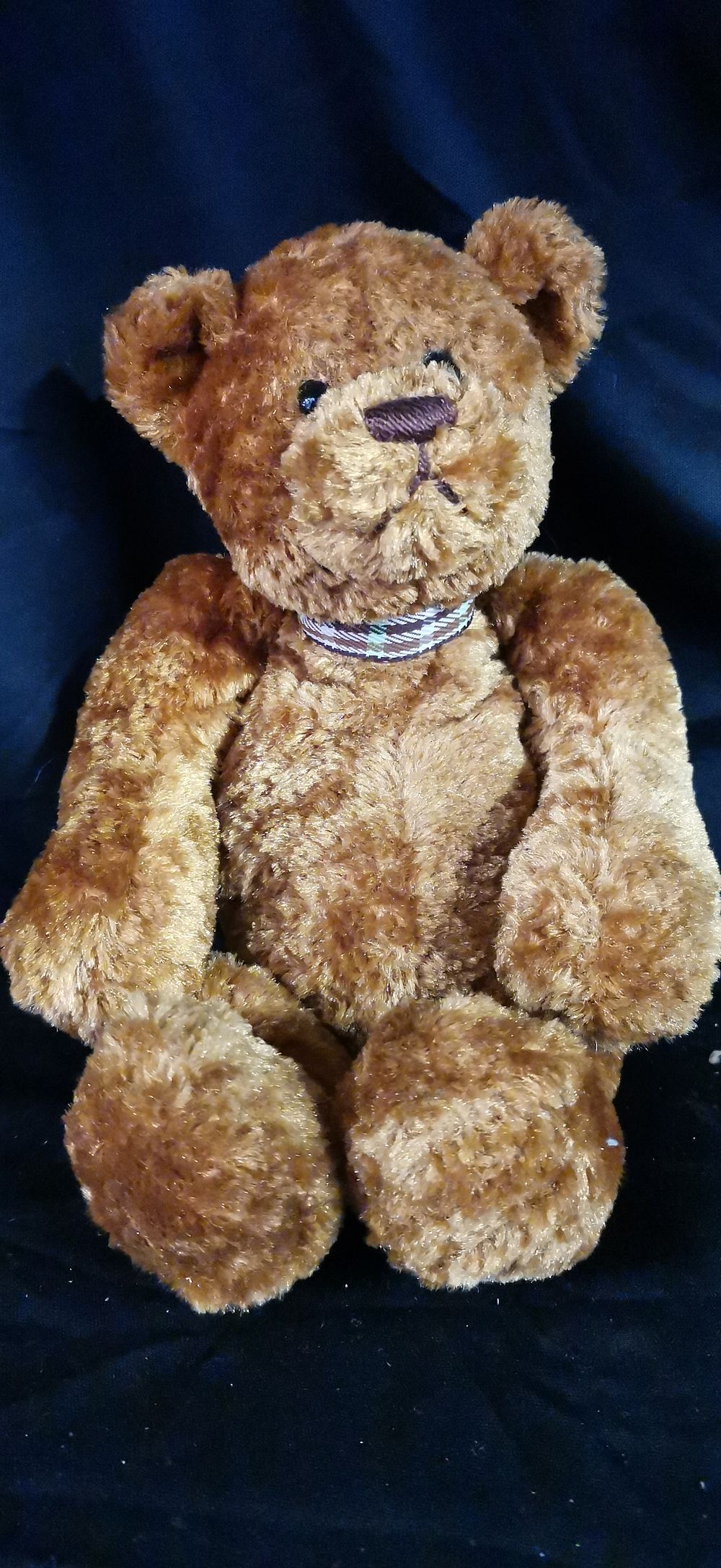 GUND Friskees Brown Plush Teddy Bear Model 60015. A brown GUND plush teddy bear named Friskees 