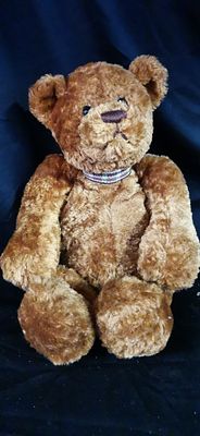 GUND Friskees Brown Plush Teddy Bear Model 60015. A brown GUND plush teddy bear named Friskees 