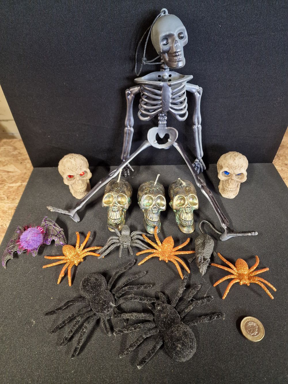Lot 374: A Collection of Halloween Themed Decorations