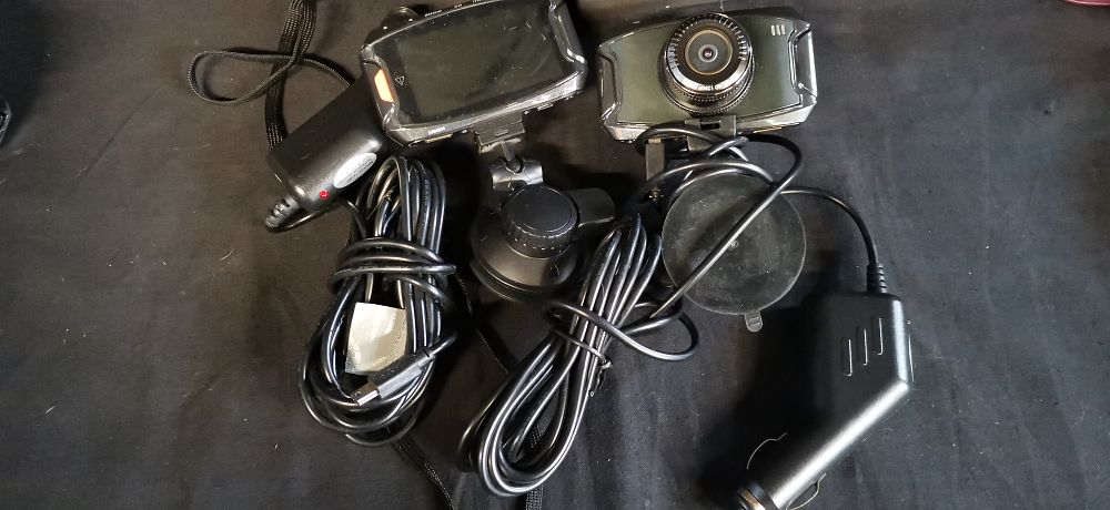 Lot 390: A Pair of Super HD 1296P Dash Cameras