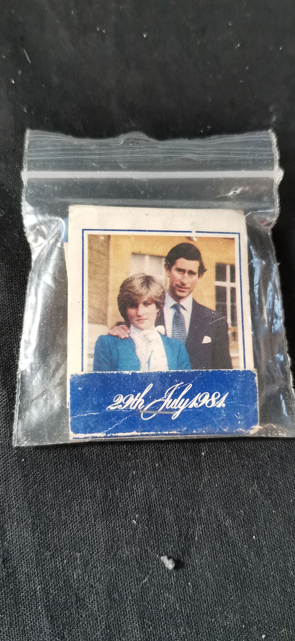 Lot 183: 1981 Royal Wedding Commemorative Matchbook Prince Charles and Lady Diana