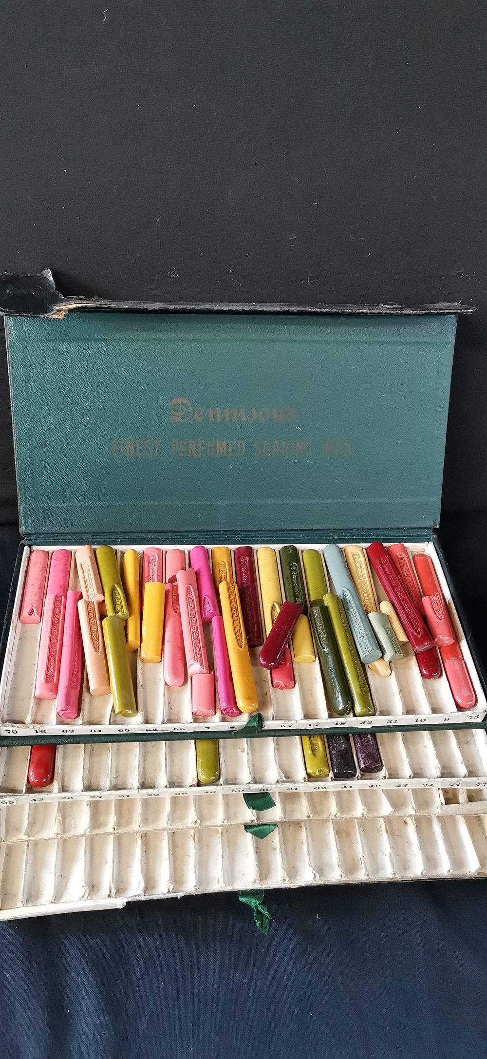 Lot 197: A Collection of Dennison Finest Perfumed Sealing Wax Sticks