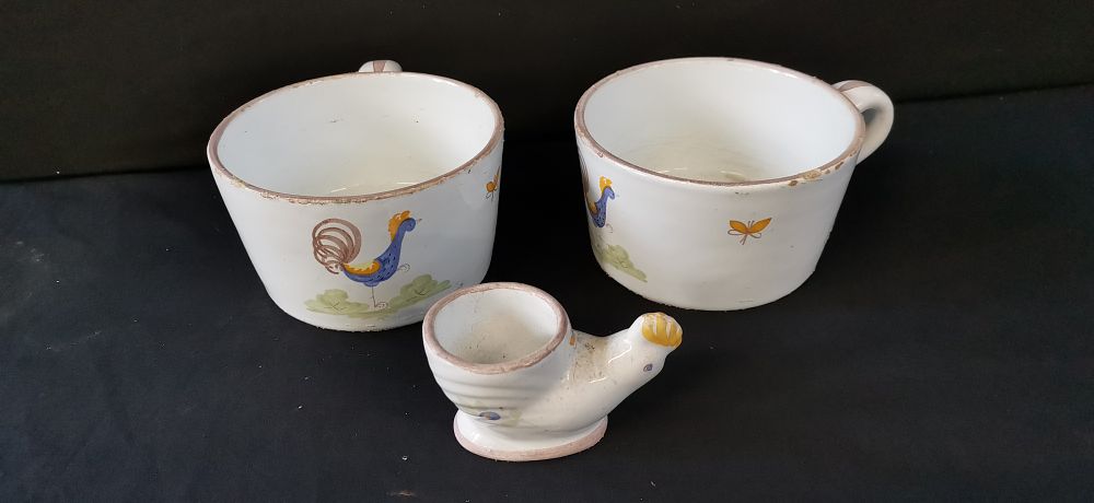 Lot 210: A Trio of Poterie à la Chapelle des Pots Ceramics