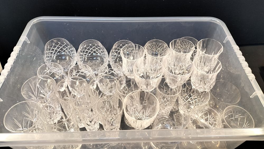 Lot 347: A Collection of Cut Lead Crystal Glassware, COLLECTION ONLY.