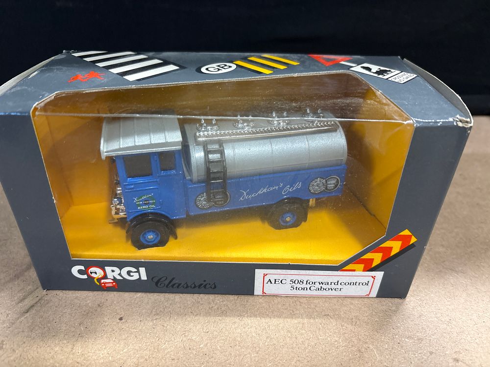 Lot 306: One Metal Corgi AEC 508 Forward Control Duckham's Oils Truck
