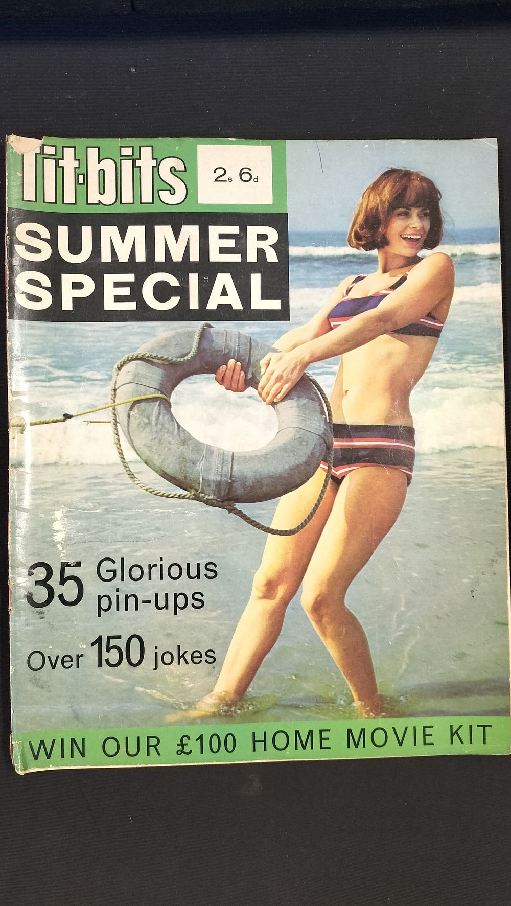 Lot 251: Vintage Tit-bits Summer Special 1965 Magazine