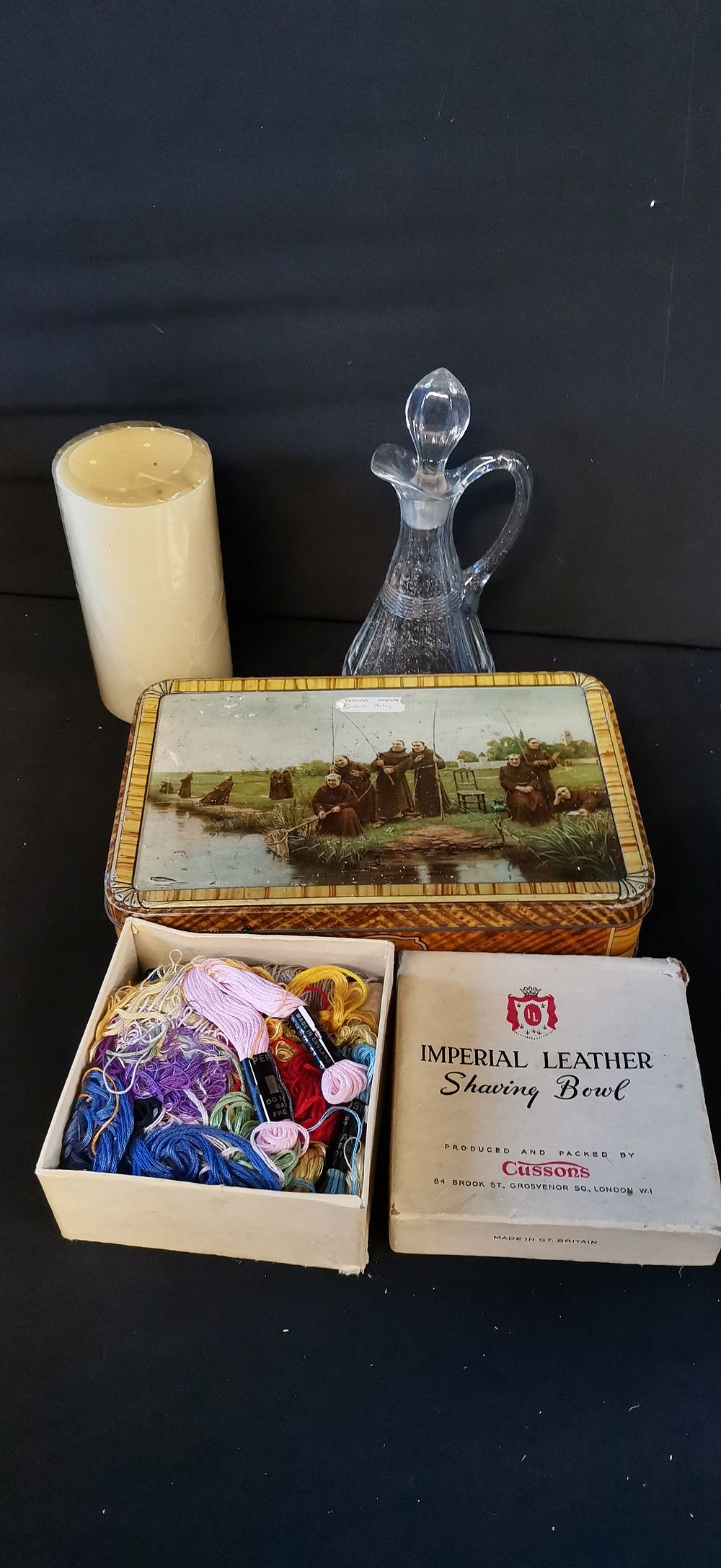 Lot 267: A Collection of Miscellaneous Household Items and Crafting Supplies