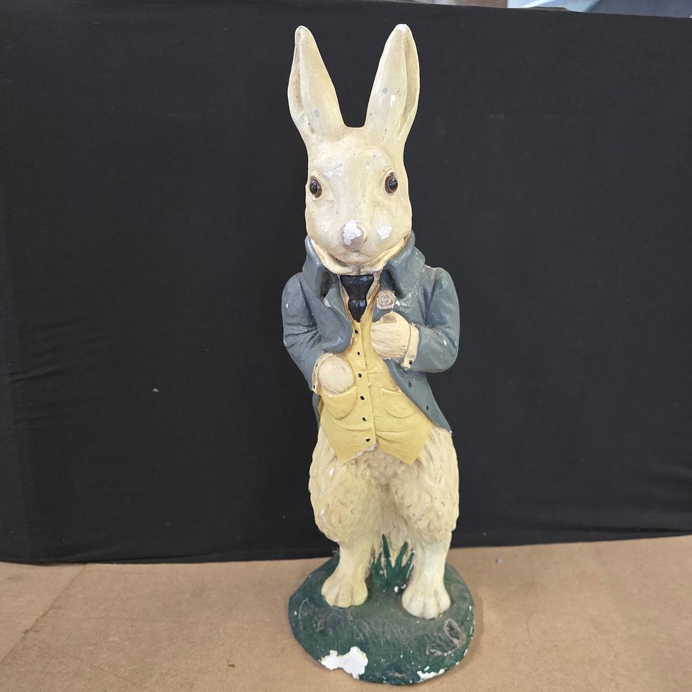 Lot 242: Large Decorative Anthropomorphic Rabbit Figure
