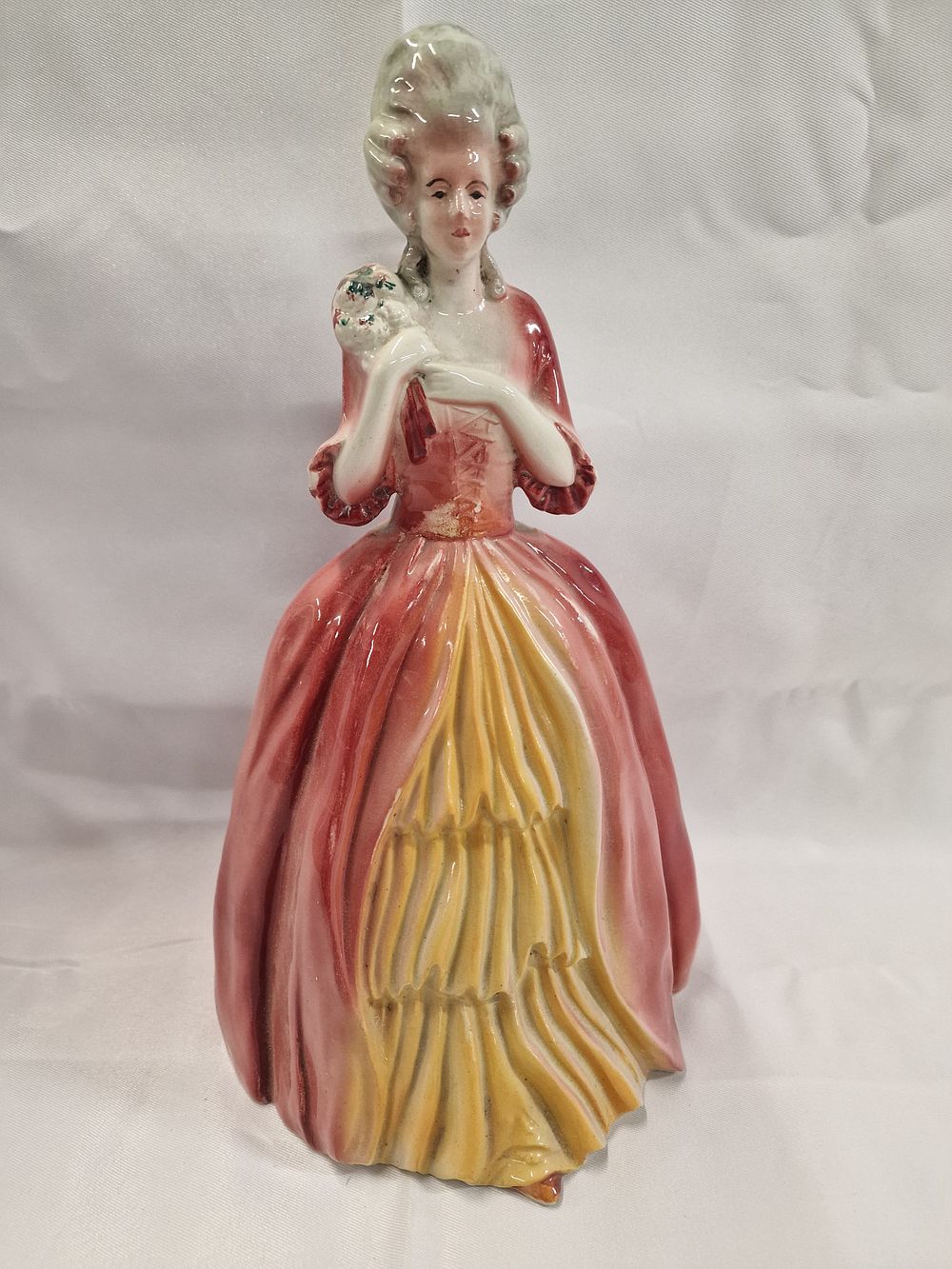 Lot 310: Royal Doulton Style, Rococo Lady Wall Pocket