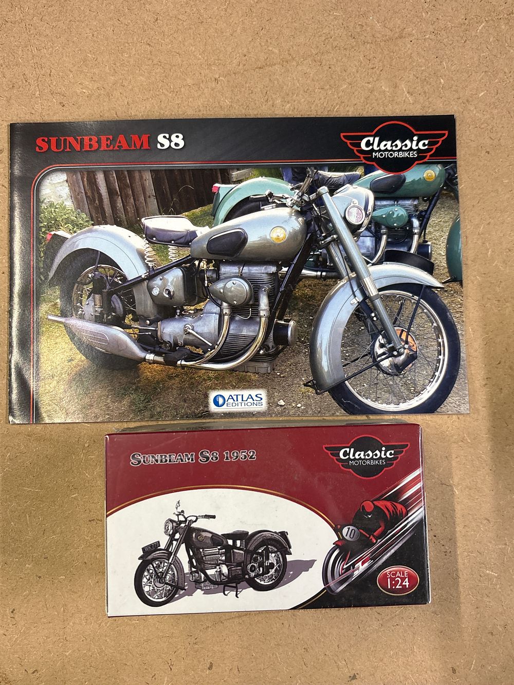 Lot 267: 1952 Sunbeam S8 500cc Scale Model