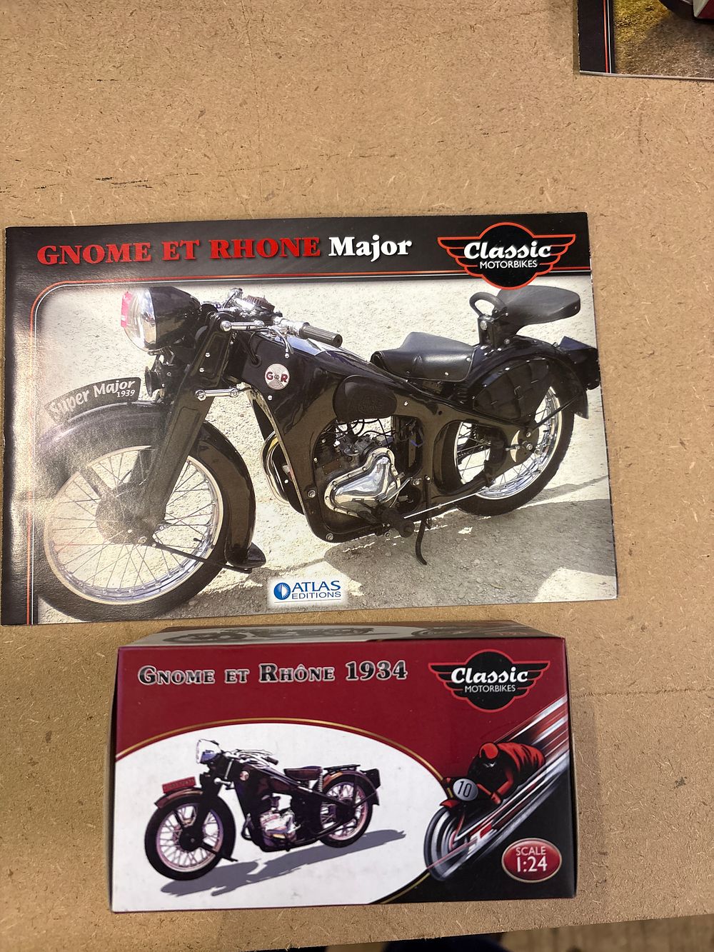 Lot 268: 1934 Gnome et Rhône Major 350cc (1:24 Scale Model)
