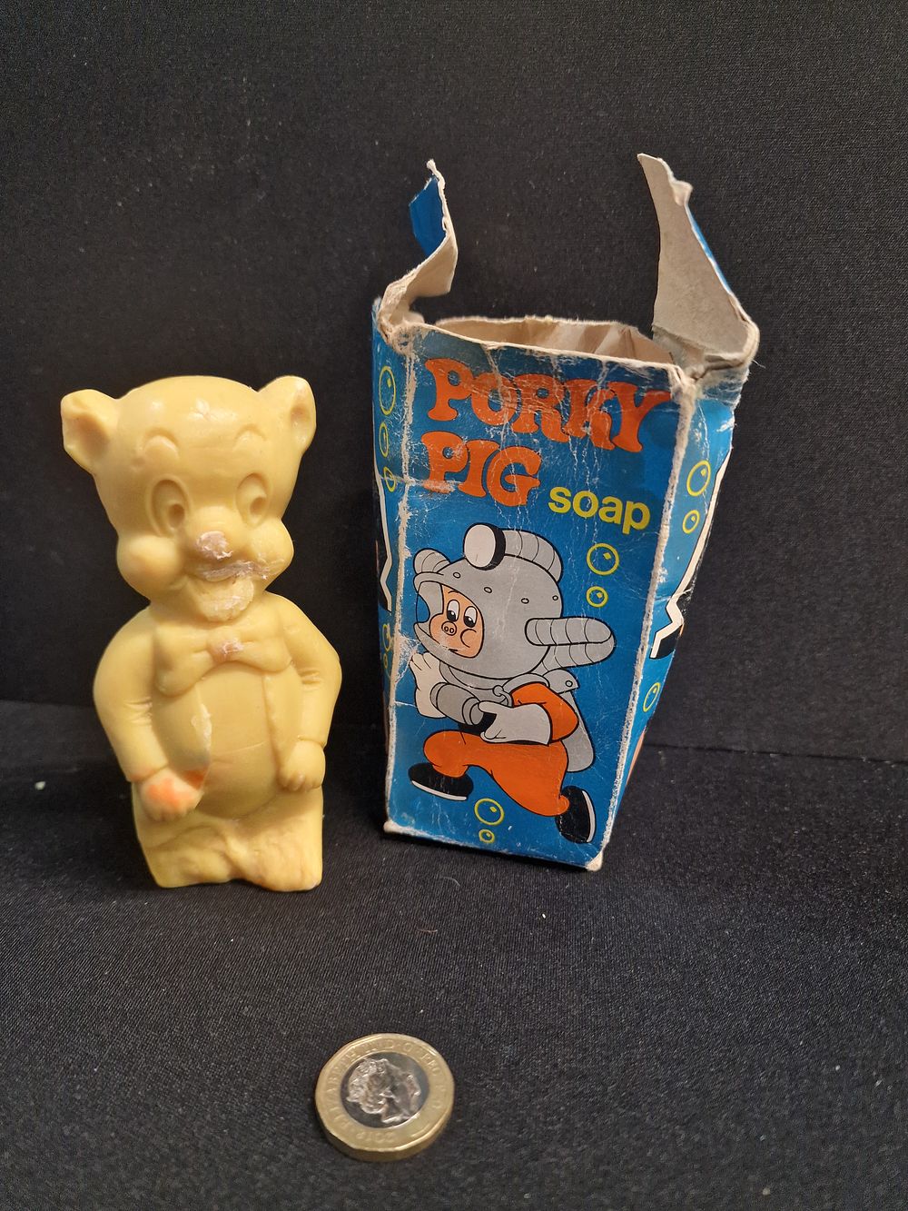 Lot 349: Warner Bros. Licensed Porky Pig Novelty Soap with Original Box, circa 1960s