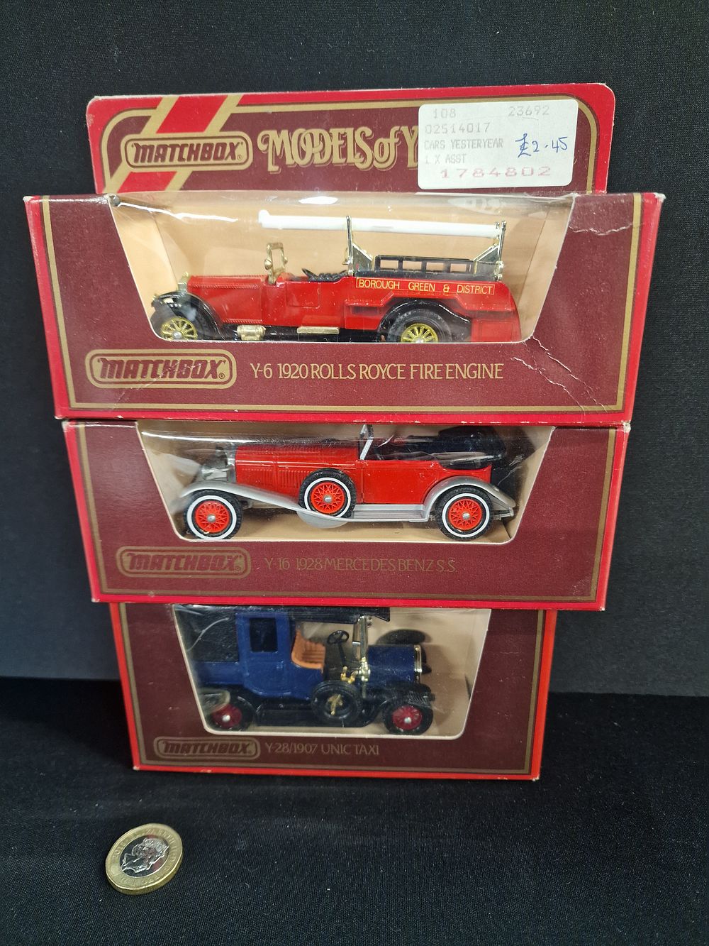 Lot 362: A Collection of Matchbox Models of Yesteryear Die-Cast Vehicles