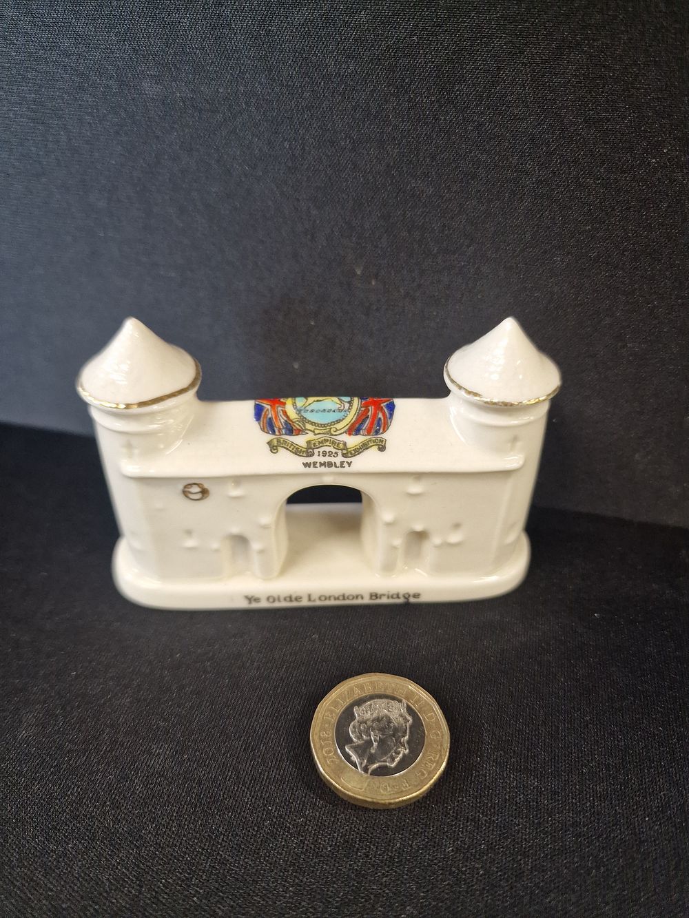 Lot 386: Arcadian China Crested Model, 1925 British Empire Exhibition