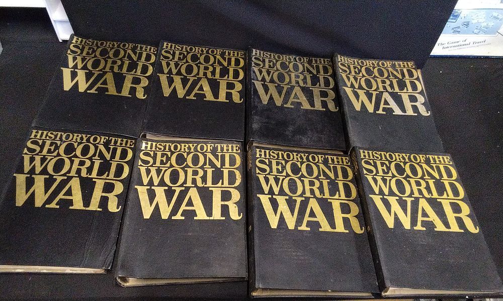 Lot 179: A Collection of Purnell History of the Second World War Books