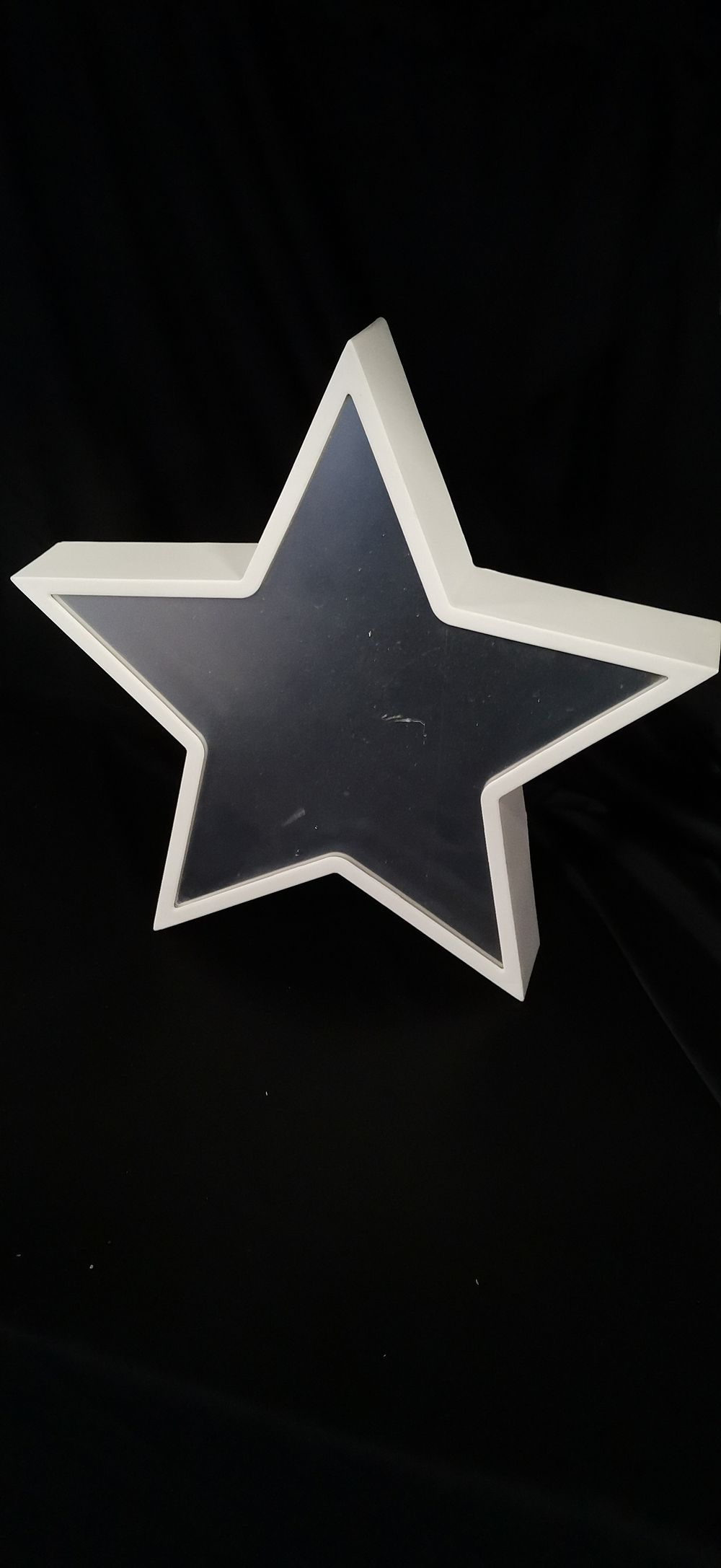 Lot 207: Eureka Lighting Galaxy Mirror Star Battery Operated Light