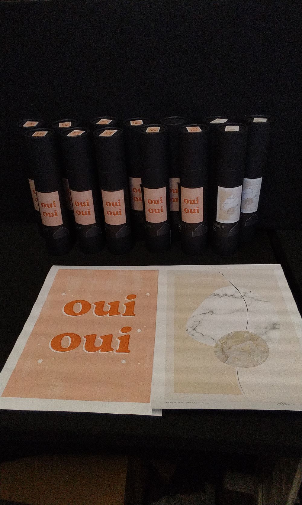 Lot 218: A Collection of Habitat Art Prints and Mailing Tubes