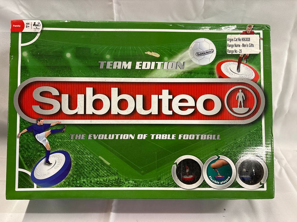 Lot 329: Paul Lamond Games, Subbuteo Team Edition Table Football Set, c.2012.