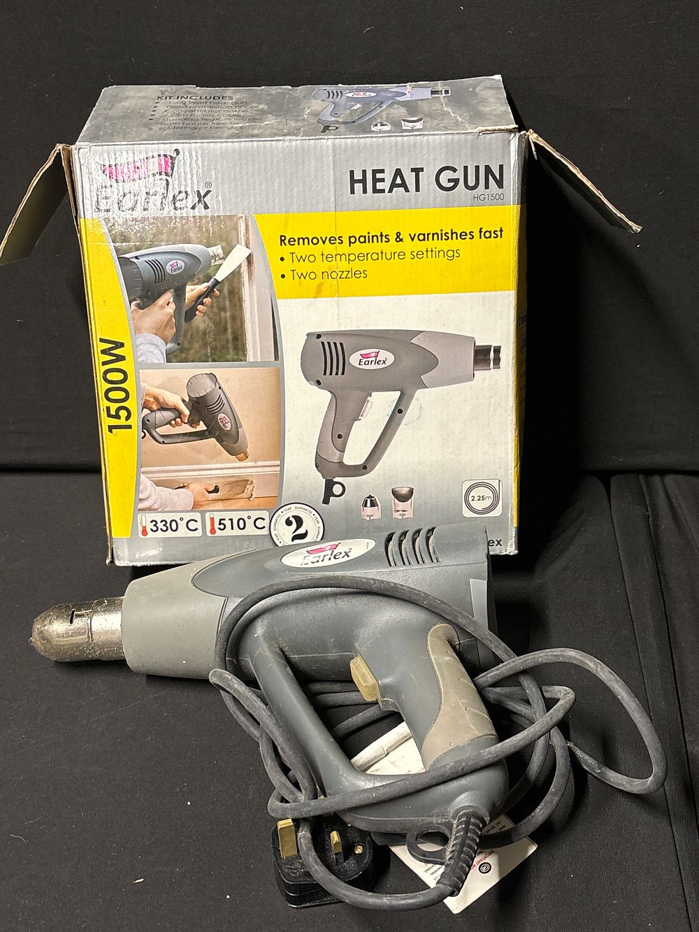 Lot 167: Earlex HG1500 1500W Heat Gun