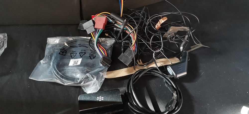 Lot 451: A Collection of Electronic Cables and Automotive Wiring Harnesses