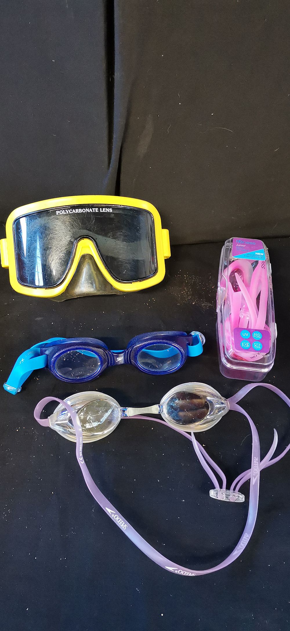 Lot 485: A Collection of Swimming and Diving Eyewear
