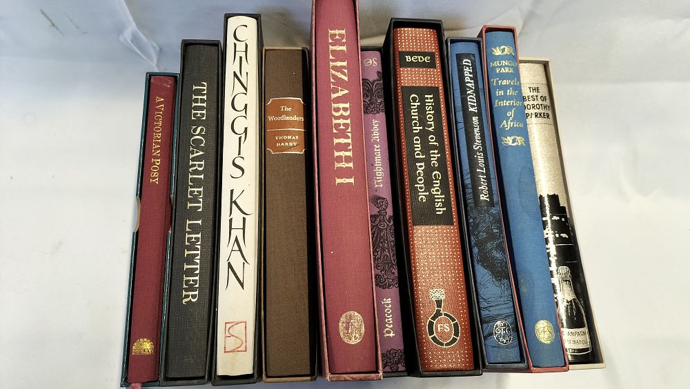 Lot 331: Various Authors. A Collection of 10 Decorative Hardcover Volumes. Folio Society and Pavilion.