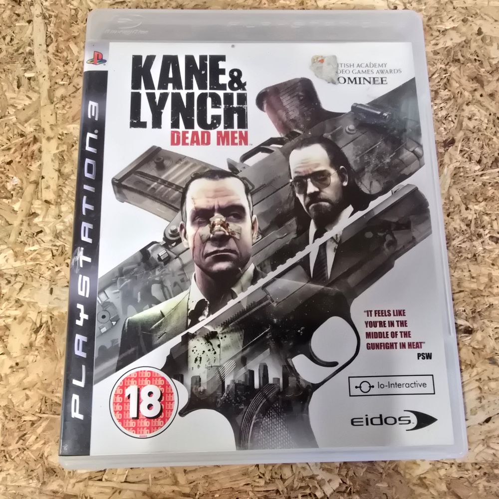 Lot 299: Kane & Lynch: Dead Men PlayStation 3 Video Game