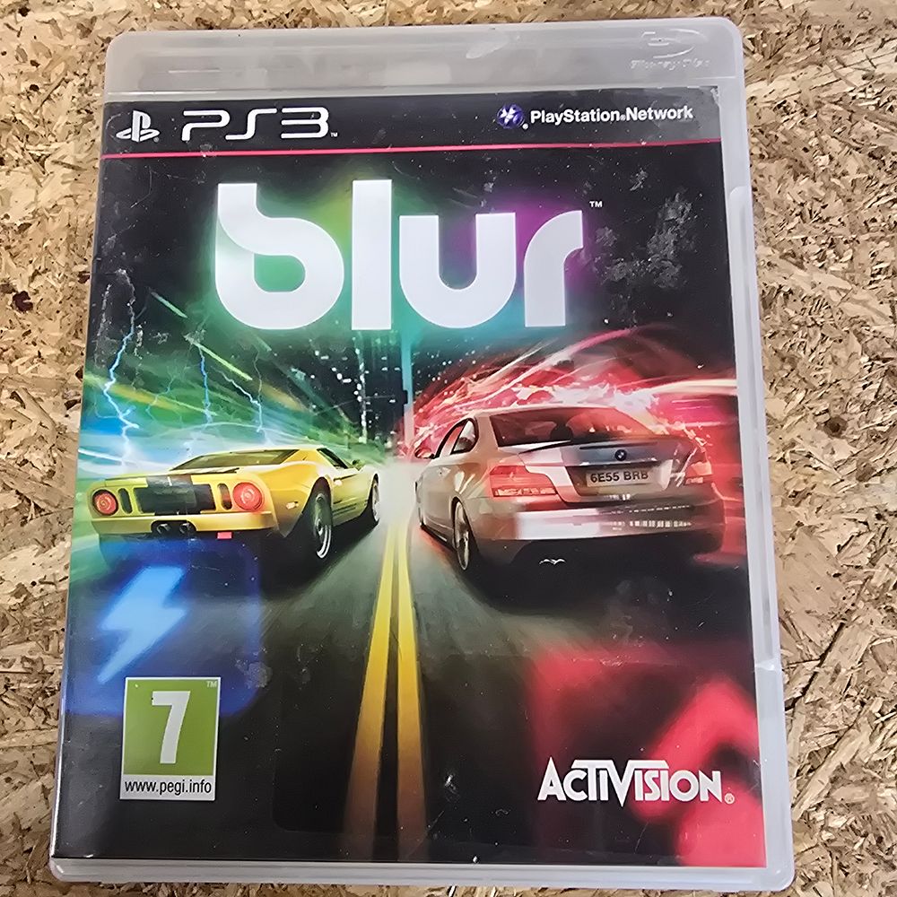 Lot 300: Blur PlayStation 3 PS3 Video Game Activision PAL BLES-00759